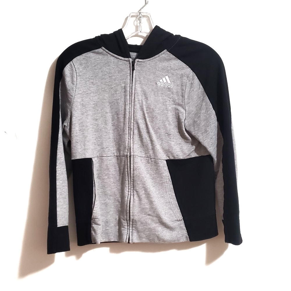 4for20!! Adidas full zip hoodie gently worn, 10/12